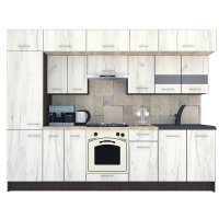 Bucatarie BIGMAR 290 4A2 Wenge / Decor K001